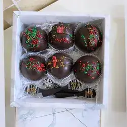 Hot Chocolate Ball Box With Chocolate Spoon