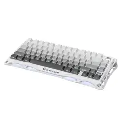 GravaStar Mercury K1 - Gradient White Gaming Keyboard