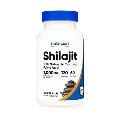 Shilajit 1000mg 120caps NUTRICOST