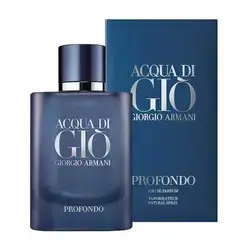giorgio armani acqua di gio profondo eau de parfum 100ml