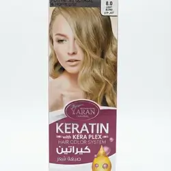 YARAN KERATIN HAIR COLOR SYSTEM (8.0 Light Blond)