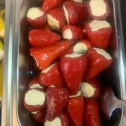 Spicy Peppers Stuffed With Cheese