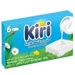 Kiri cream cheese 100g, 6 Polish pieces