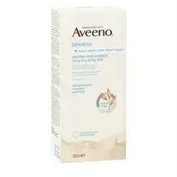 Aveeno DERMEXA Daily Emollient Body Wash Soothes and Protects Very Dry Itchy Skin 300ml