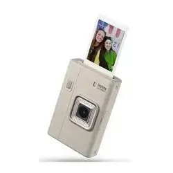 Fujifilm Instax Mini LiPlay Plus Hybrid Instant Camera (Sand Beige)