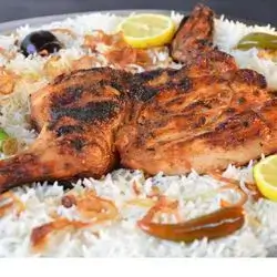 Half Rice And Chicken