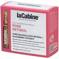 LACABINE multi active collection highly concentrated facial ampoules pure retinol