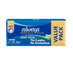 Always Protect Plus sanitary pads