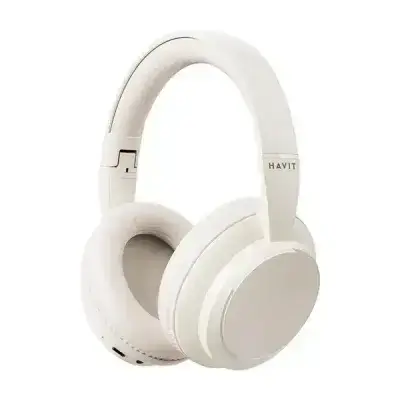 Havit H619BT-BE - Bluetooth Headphone Over Ear - Up To 20 hours - WHITE