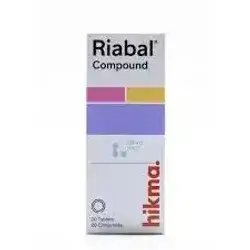 RIABAL hikma , 20tabs