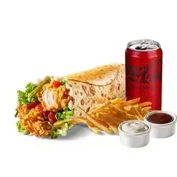 Cajun Burrito Menu
