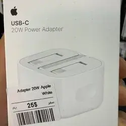 Apple USB-C 20W Power Adapter (UK 3-Pin)