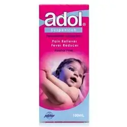 adol suspension 120mg/5ml paracetamol 100ml Julphar