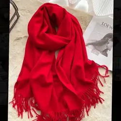 Scarf red