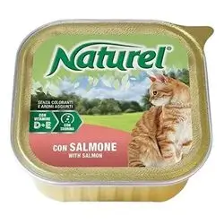 Naturel Wet Cat Food Pate - Salmon