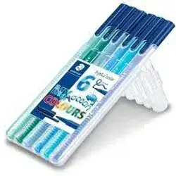 Staedtler Triplus Fineliner Ocean 0.3mm (6pcs)