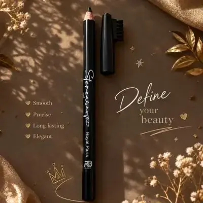 Wooden Eyeliner Pencil - Black