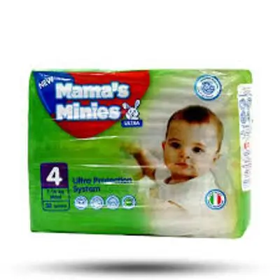 Mamas Minies Diapers No4 X32�