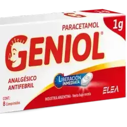 Geniol paracetamol 1g 8 tablets