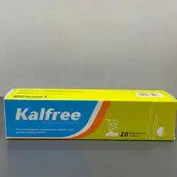 kalfree 20 effervescent tablets 1.56g potassium / 2.5g citrate for normalization of potassium balance and prevent kidney stone