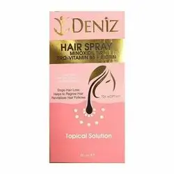 deniz hair spray minoxidil 2%