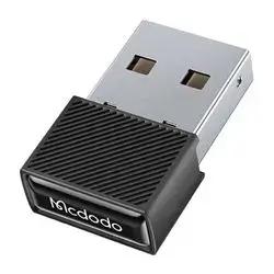 USB Bluetooth 5.1 PC Adapter, Mcdodo OT-1580 Black