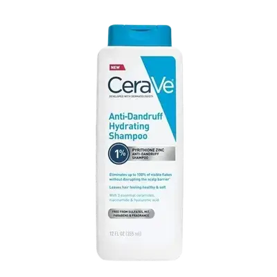 Anti-Dandruff Hydrating Shampoo 355ml _ CeraVe