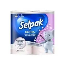 Selpak Toilet Powder Extra 4 Rolls X 1