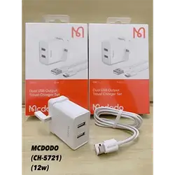 Mcdodo Ch-5721 Dual Usb Output Travel Micro