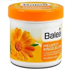 DM Balea Melkfett milking grease - Calendula Gel-Cream - with Vitamin A - Protects Skin against Environmental Damage/Stress from Cold, Wind, Rain etc, 250ml / 8.45 Fl.oz