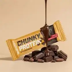 Chunky Protin 50G Triple Chocolate 20/Box