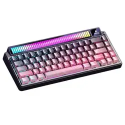 LEOBOG AMG65 Tri-Mode Mechanical Keyboard (Glazed Switch) – Pink