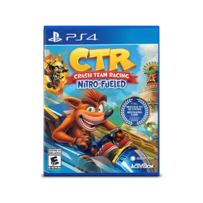 standard edition of Crash Team Racing Nitro-Fueled for the PlayStation 4 console(New)
