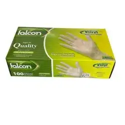 FALCON LATEX GLOVES PRE-POWDERED SIZE SMALL 100 GLOVES