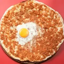 Lahmacun with Egg Small