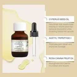OUHOE 100% Natural Cyperus Rotundus Oil For Unwanted Hair Reduction