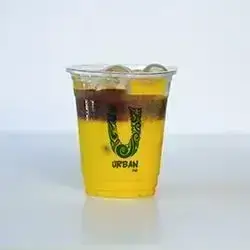 Iced Saffron Latte