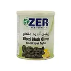 Zer Sliced Black Olives 1Kg