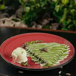 Pistachio Crepe