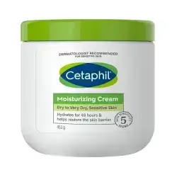 Cetaphil Face & Body Moisturizer, Hydrating Moisturizing Cream for Very Dry To normal, Sensitive Skin, NEW 16 oz, Fragrance Free, Non-Comedogenic, Non-Greasy