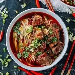 Spicy Beef Noodles Soup