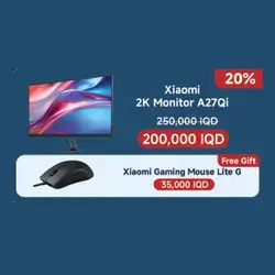 Xiaomi 2K Monitor A27Qi EU