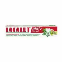 lacalut aktiv herbal toothpaste 75 ml