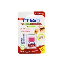 Fresh More Strawberry Scented Mouth Strips - 24 Strips