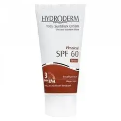 HYDRODERM SPF60 tinted for dry and sensitive skin