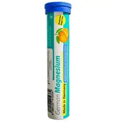 Magnesium 200mg Effervescent Orange Flavor Tube X 20 Tablets