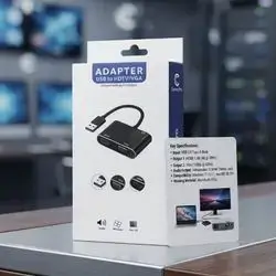 Adapter USB To HDTV/VGA Independent Audio Output