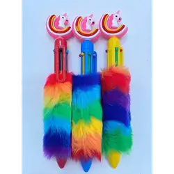 Ballpoint Pen Fur 6 Colors & Kids’ Toys