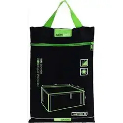 Garden Table Cover 165X115X80Cm Black