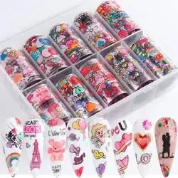 10 Rolls Nail Decorations for Nail Art